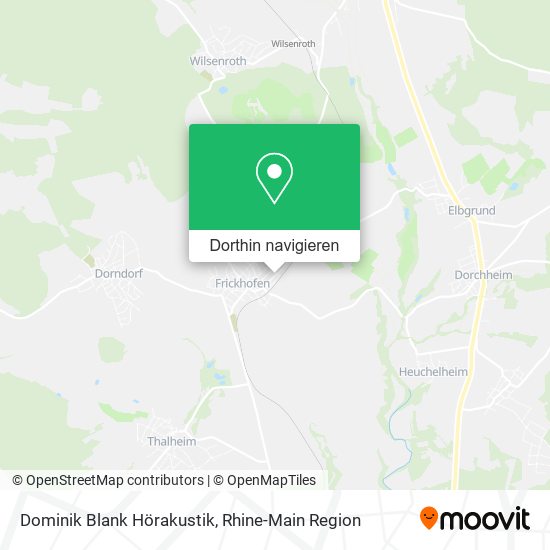 Dominik Blank Hörakustik Karte