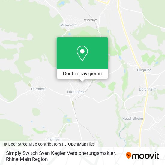 Simply Switch Sven Kegler Versicherungsmakler Karte
