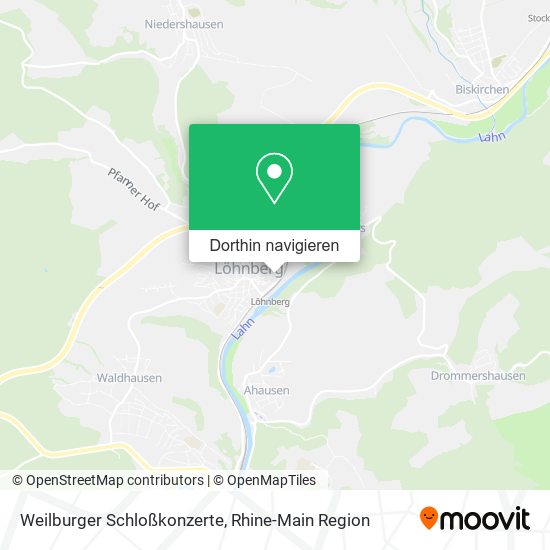 Weilburger Schloßkonzerte Karte