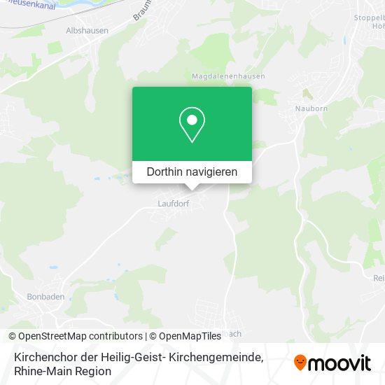 Kirchenchor der Heilig-Geist- Kirchengemeinde Karte