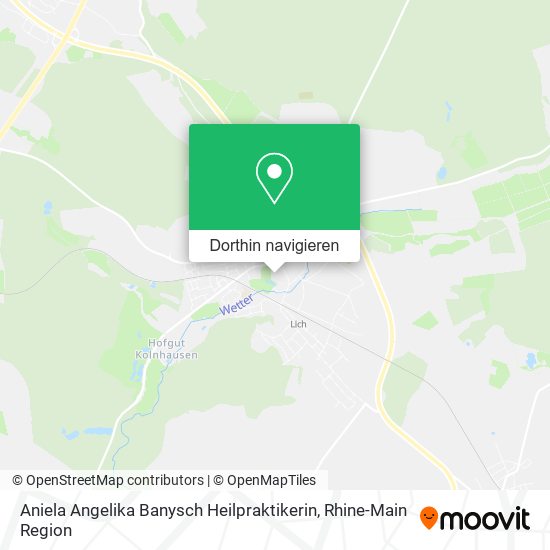 Aniela Angelika Banysch Heilpraktikerin Karte