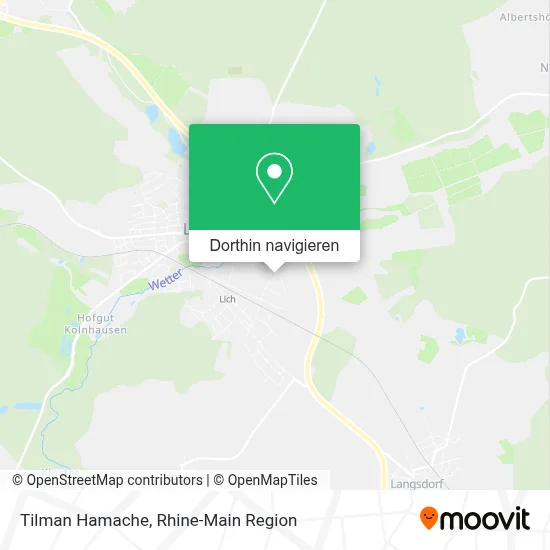 Tilman Hamache Karte