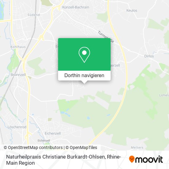 Naturheilpraxis Christiane Burkardt-Ohlsen Karte