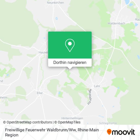 Freiwillige Feuerwehr Waldbrunn / Ww Karte