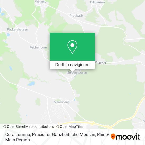 Cura Lumina, Praxis für Ganzheitliche Medizin Karte