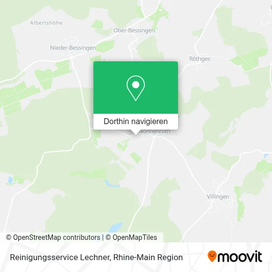 Reinigungsservice Lechner Karte