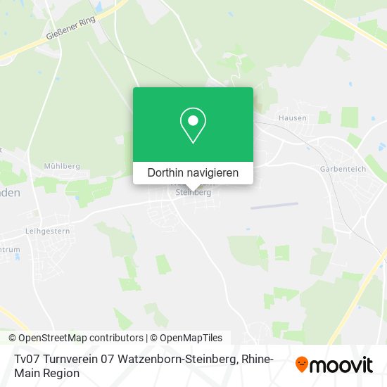 Tv07 Turnverein 07 Watzenborn-Steinberg Karte