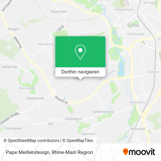 Pape Mediendesign Karte