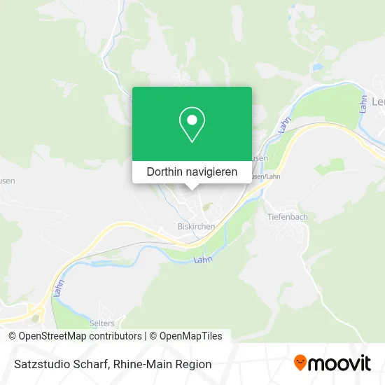 Satzstudio Scharf Karte