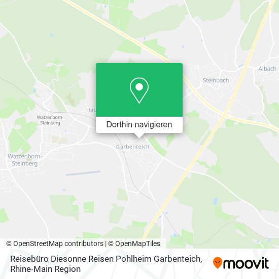 Reisebüro Diesonne Reisen Pohlheim Garbenteich Karte