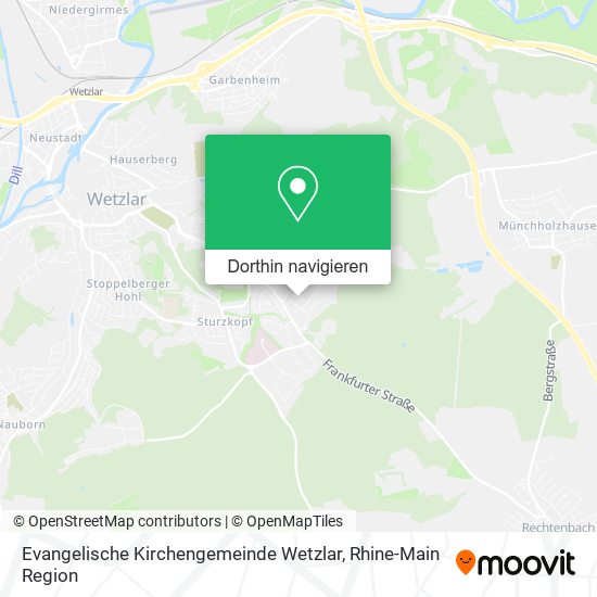Evangelische Kirchengemeinde Wetzlar Karte