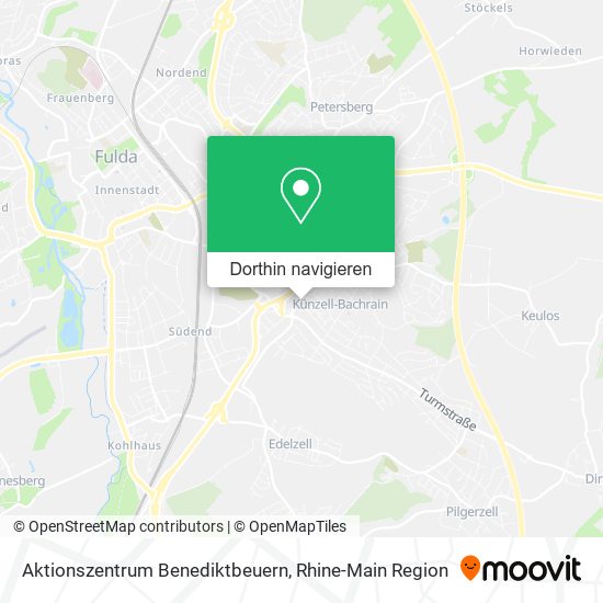 Aktionszentrum Benediktbeuern Karte