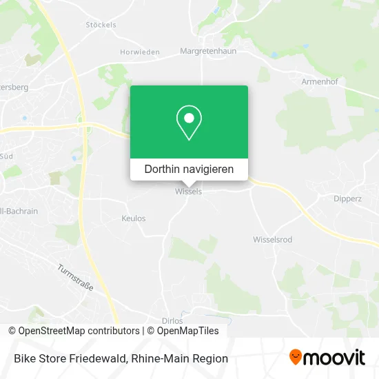 Bike Store Friedewald Karte