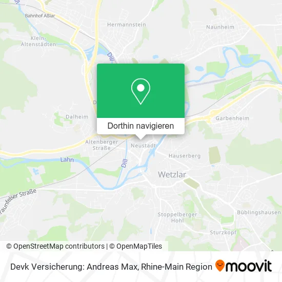 Devk Versicherung: Andreas Max Karte