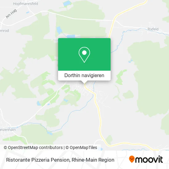 Ristorante Pizzeria Pension Karte