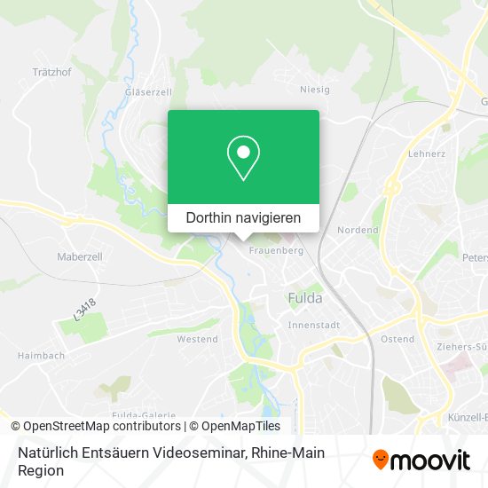 Natürlich Entsäuern Videoseminar Karte