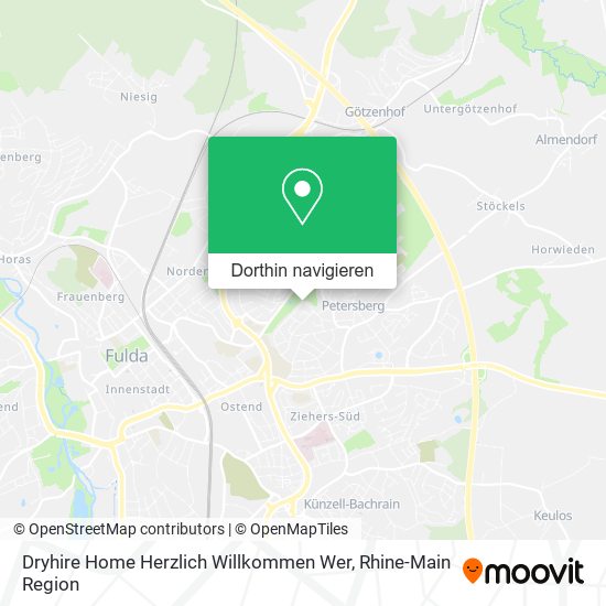 Dryhire Home Herzlich Willkommen Wer Karte
