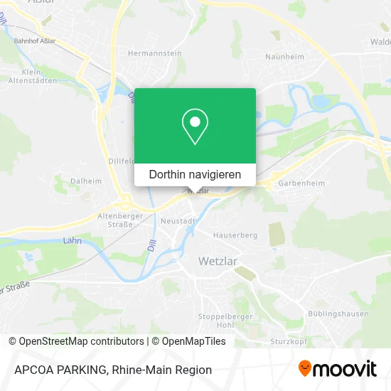 APCOA PARKING Karte