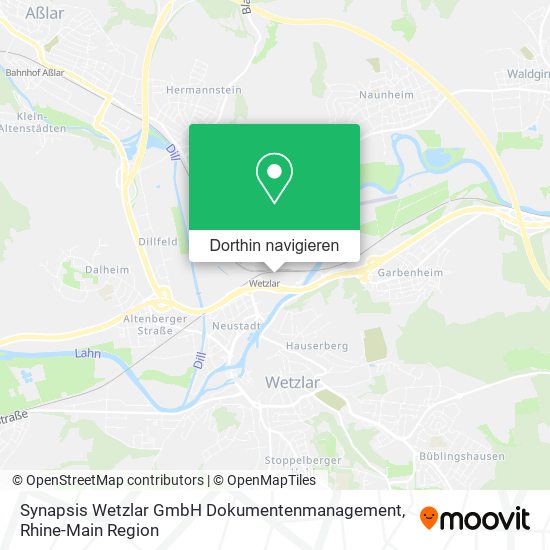 Synapsis Wetzlar GmbH Dokumentenmanagement Karte