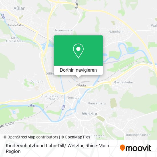 Kinderschutzbund Lahn-Dill/ Wetzlar Karte