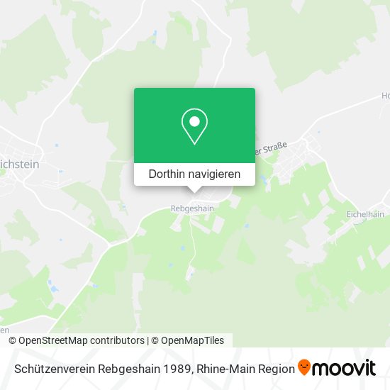 Schützenverein Rebgeshain 1989 Karte