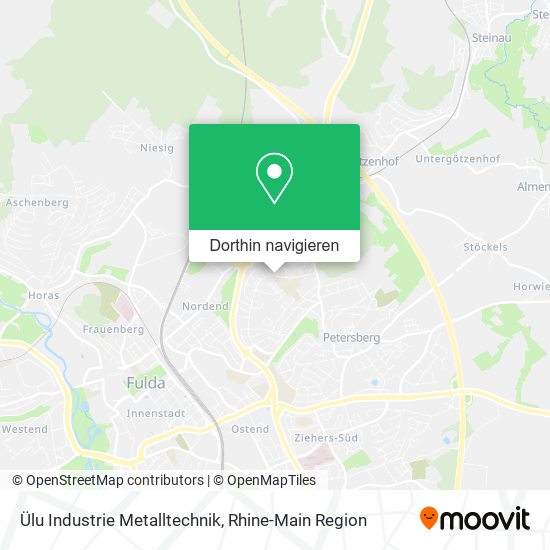 Ülu Industrie Metalltechnik Karte