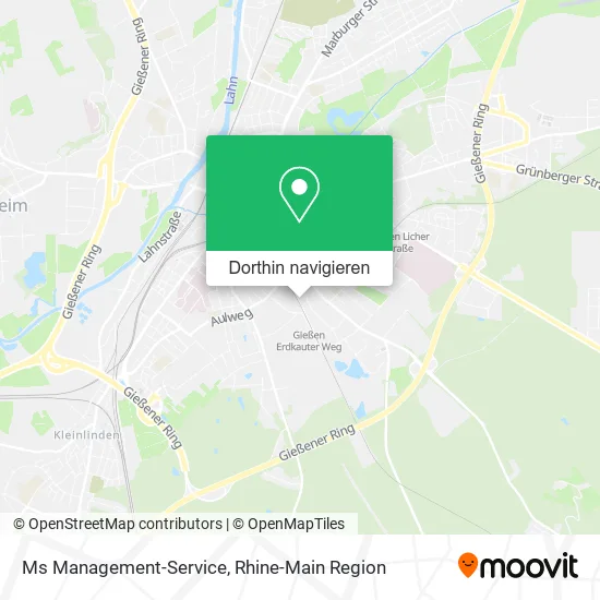 Ms Management-Service Karte