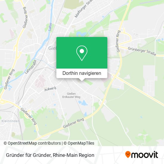 Gründer für Gründer Karte