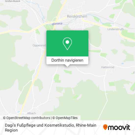 Dagi's Fußpflege und Kosmetikstudio Karte