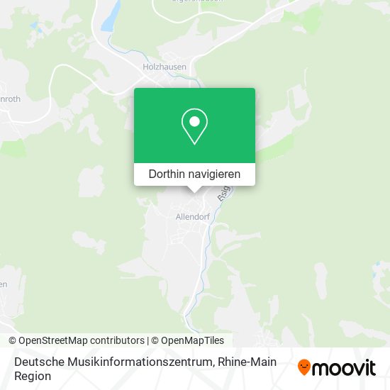Deutsche Musikinformationszentrum Karte