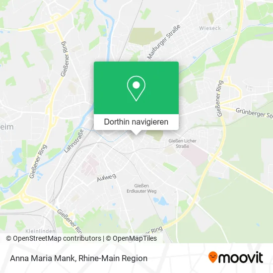 Anna Maria Mank Karte