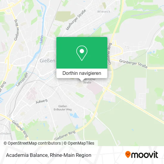 Academia Balance Karte