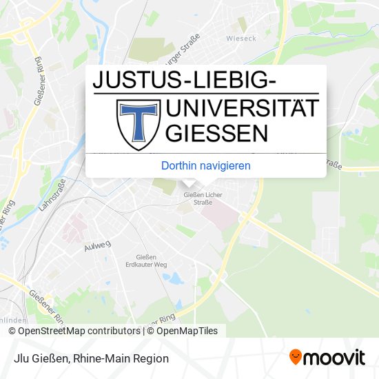 Jlu Gießen Karte