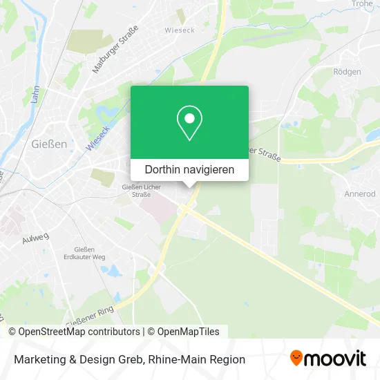 Marketing & Design Greb Karte