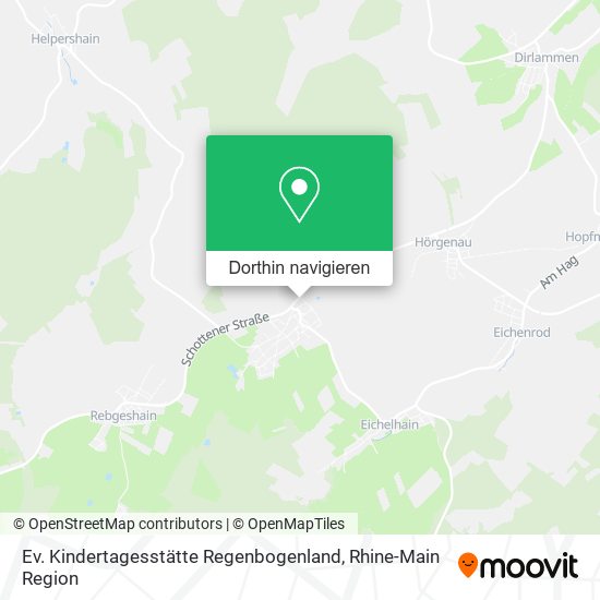 Ev. Kindertagesstätte Regenbogenland Karte
