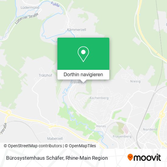 Bürosystemhaus Schäfer Karte