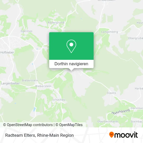 Radteam Elters Karte