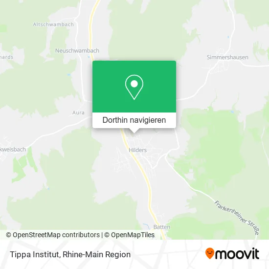 Tippa Institut Karte