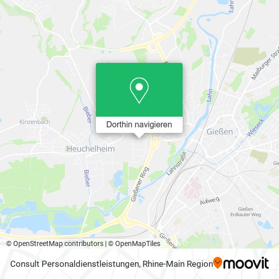 Consult Personaldienstleistungen Karte