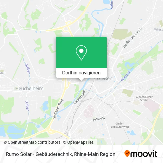 Rumo Solar - Gebäudetechnik Karte