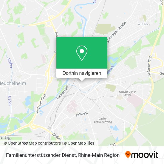 Familienunterstützender Dienst Karte