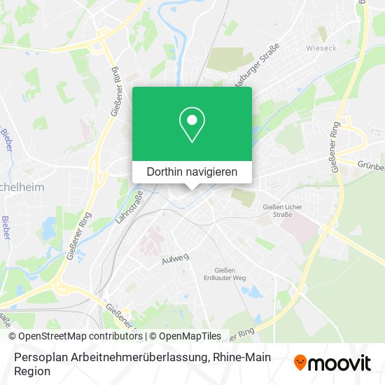 Persoplan Arbeitnehmerüberlassung Karte
