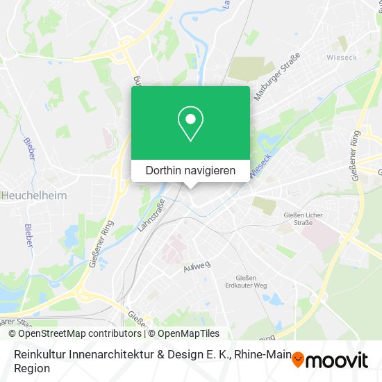 Reinkultur Innenarchitektur & Design E. K. Karte