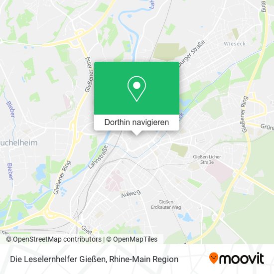 Die Leselernhelfer Gießen Karte