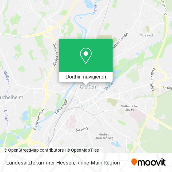 Landesärztekammer Hessen Karte