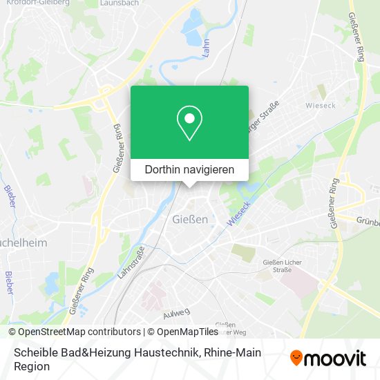 Scheible Bad&Heizung Haustechnik Karte