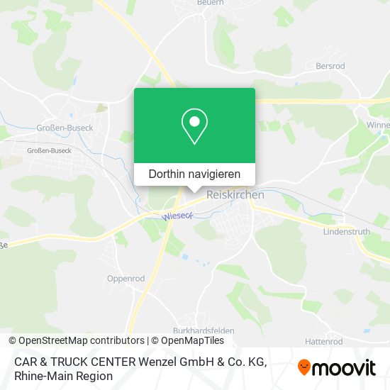 CAR & TRUCK CENTER Wenzel GmbH & Co. KG Karte