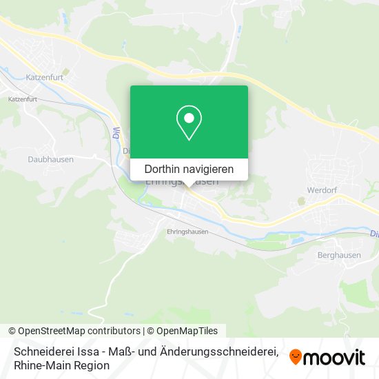 Schneiderei Issa - Maß- und Änderungsschneiderei Karte