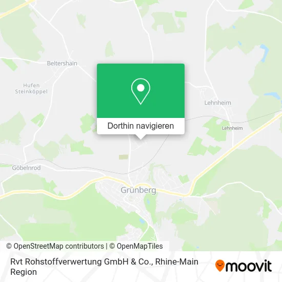 Rvt Rohstoffverwertung GmbH & Co. Karte