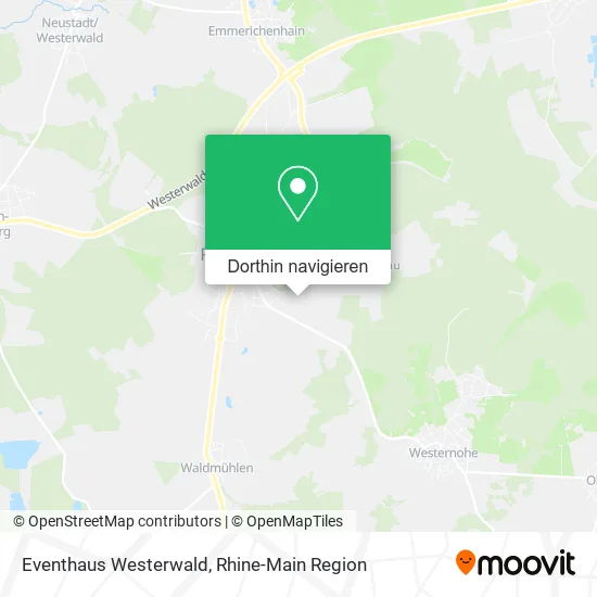 Eventhaus Westerwald Karte